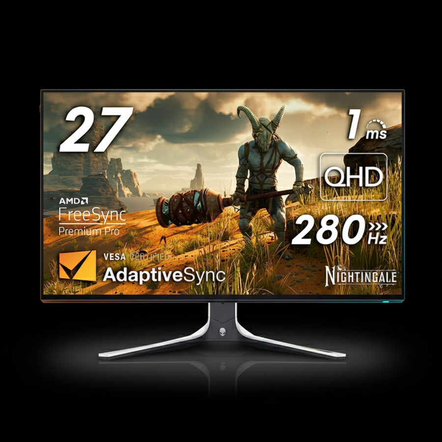 Dell Alienware 27-Inch QHD IPS 280Hz 1ms Gaming Monitor