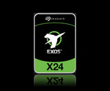 قرص صلب داخلي Seagate Exos X24 Enterprise بسعة 24 تيرابايت – 3.5 بوصة – بسرعة 7200 دورة/دقيقة – ذاكرة تخزين مؤقت 256 ميجابايت – واجهة SATA III
