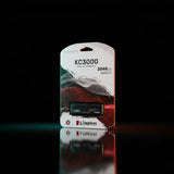 قرص تخزين Kingston KC3000 بسعة 2 تيرابايت – NVMe – M.2 2280 – PCIe 4.0 – بسرعة قراءة وكتابة تصل إلى 7000 ميجابايت/ث