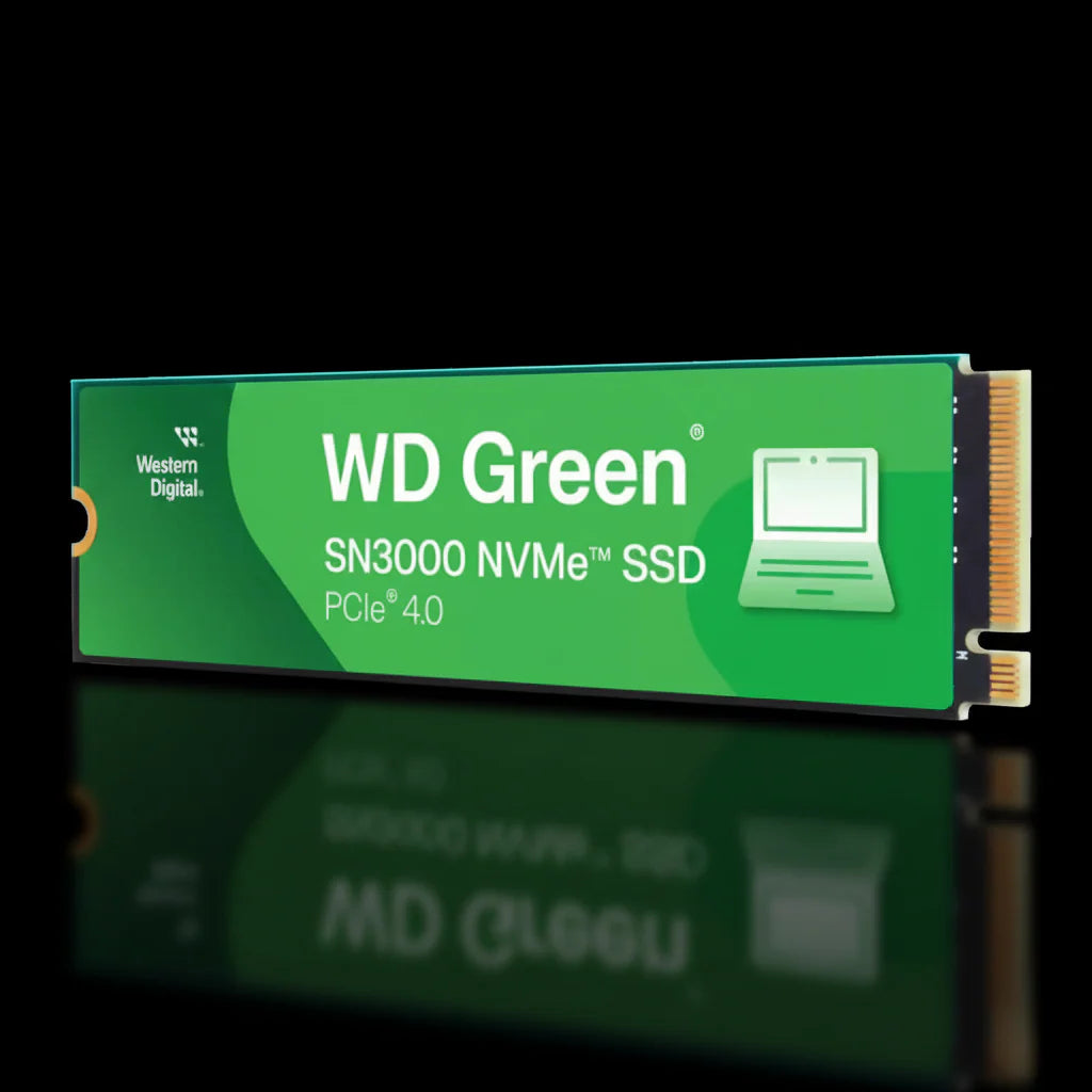 قرص تخزين Western Digital WD Green SN3000 بسعة 1 تيرابايت – NVMe – M.2 – PCIe الجيل الرابع