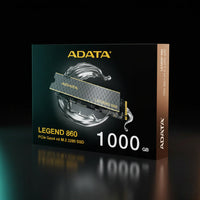 قرص تخزين ADATA LEGEND 860 بسعة 1 تيرابايت – NVMe – M.2 2280 – PCIe الجيل الرابع x4