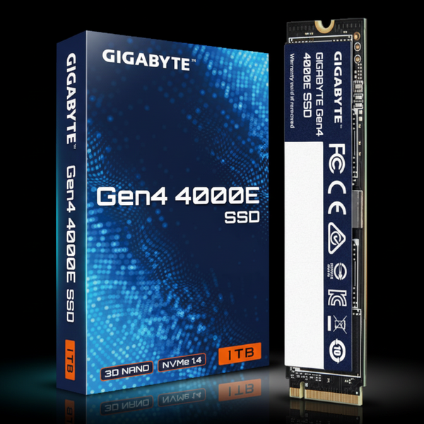 Gigabyte 4000E 1TB NVMe M.2 2280 SSD (PCIe Gen4 x4)