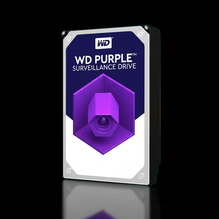 قرص صلب داخلي Western Digital WD Purple بسعة 1 تيرابايت – 3.5 بوصة – مخصص لأنظمة المراقبة – بسرعة 5400 دورة/دقيقة – ذاكرة تخزين مؤقت 64 ميجابايت – واجهة SATA III