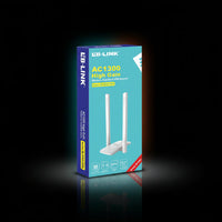 محول واي فاي USB من LB-LINK موديل BL-WDN1300A – AC1300 ثنائي النطاق بسرعة 1300 ميجابت/ث (2.4GHz / 5GHz) عالي الكسب