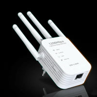 مقوي إشارة LB-LINK BL-RE1200 AC1200 ثنائي النطاق – موسع شبكة واي فاي عالي القدرة