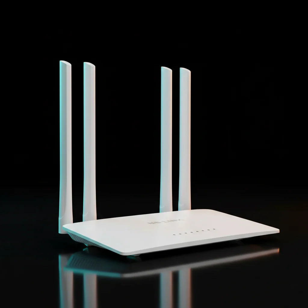LB-LINK BL-W1210M AC1200 Dual Band Wi-Fi Router (1200Mbps, 4 Antennas, White)