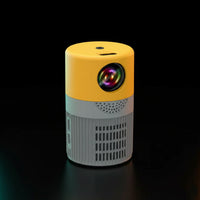 جهاز عرض YT400 Mini LED بحجم عرض من 15 إلى 100 بوصة – بروجكتور منزلي محمول