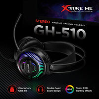 سماعة رأس XTRIKE ME GH-510 RGB سلكية للألعاب