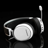 سماعة رأس SteelSeries Arctis Pro مع GameDAC باللون الأبيض – صوت Hi-Res احترافي للألعاب