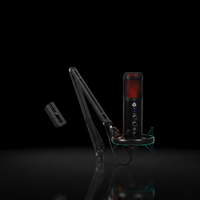 FANTECH AC902s Adjustable Microphone Stand – Foldable Desktop & Studio Mic Holder