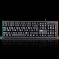 لوحة مفاتيح سلكية R8 1803 – تخطيط عربي وإنجليزي مع اتصال USB