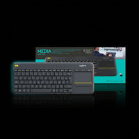 Logitech K400 Wireless Keyboard with Touchpad – Compact 2.4GHz USB Keyboard for PC & Smart TV