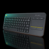 Logitech K400 Wireless Keyboard with Touchpad – Compact 2.4GHz USB Keyboard for PC & Smart TV