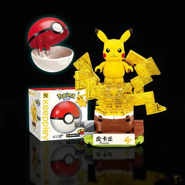 Keeppley B0101 Pokémon Mini Pikachu Building Block Set