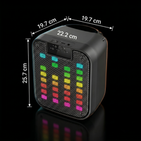 KTS-1841 Wireless Speaker – 6.5" Portable Bluetooth Speaker with RGB Lights