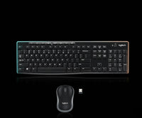 Logitech MK270 Wireless Keyboard & Mouse Combo – Black, Bilingual EN/ARA Layout