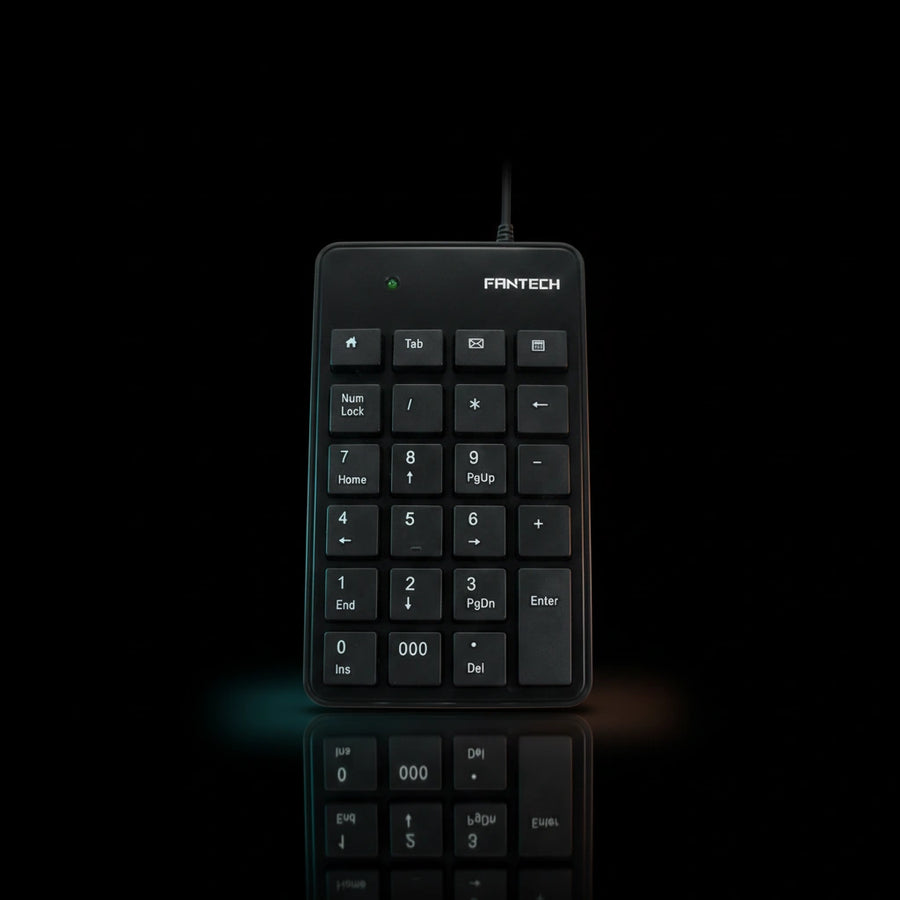 FANTECH FTK-801 Wired Gaming Keyboard – RGB Backlit Mechanical-Style Keys