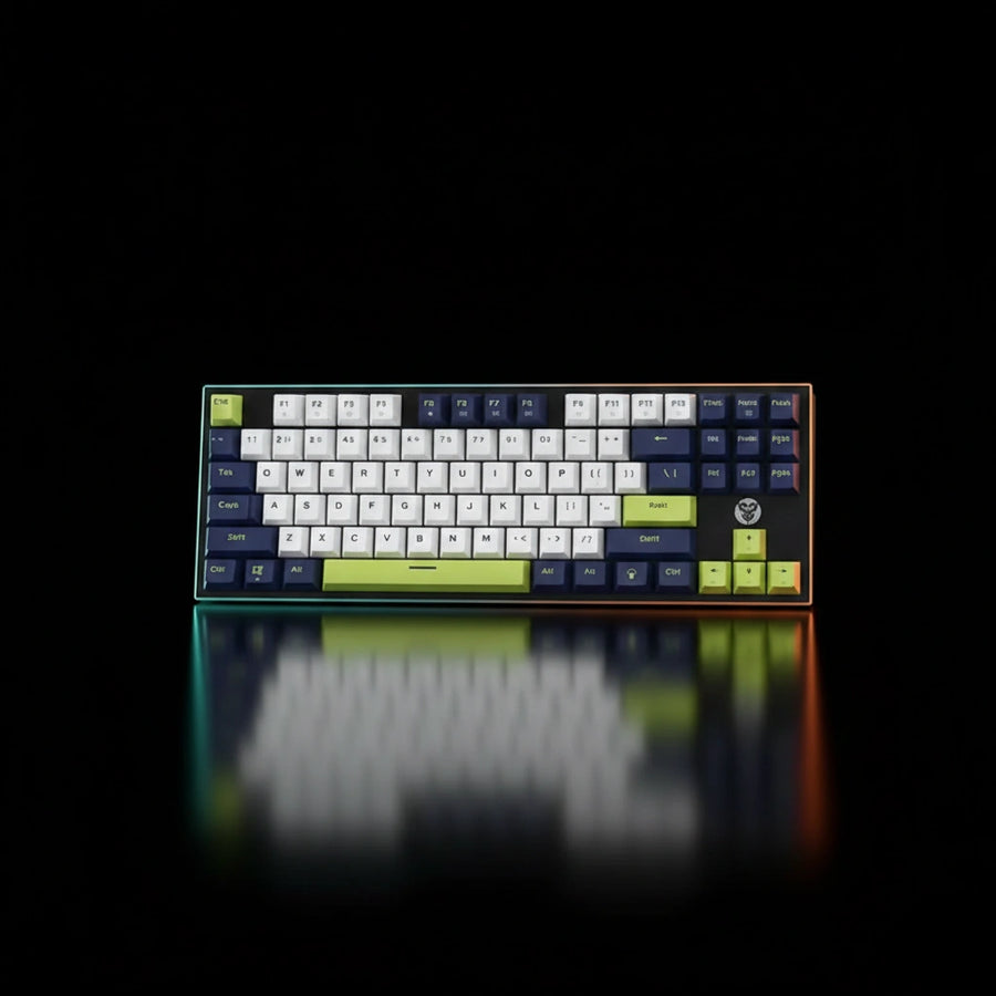 FANTECH ATOM 87S MK877S Mechanical Gaming Keyboard – RGB Backlit Wired Keyboard for PC & Laptop