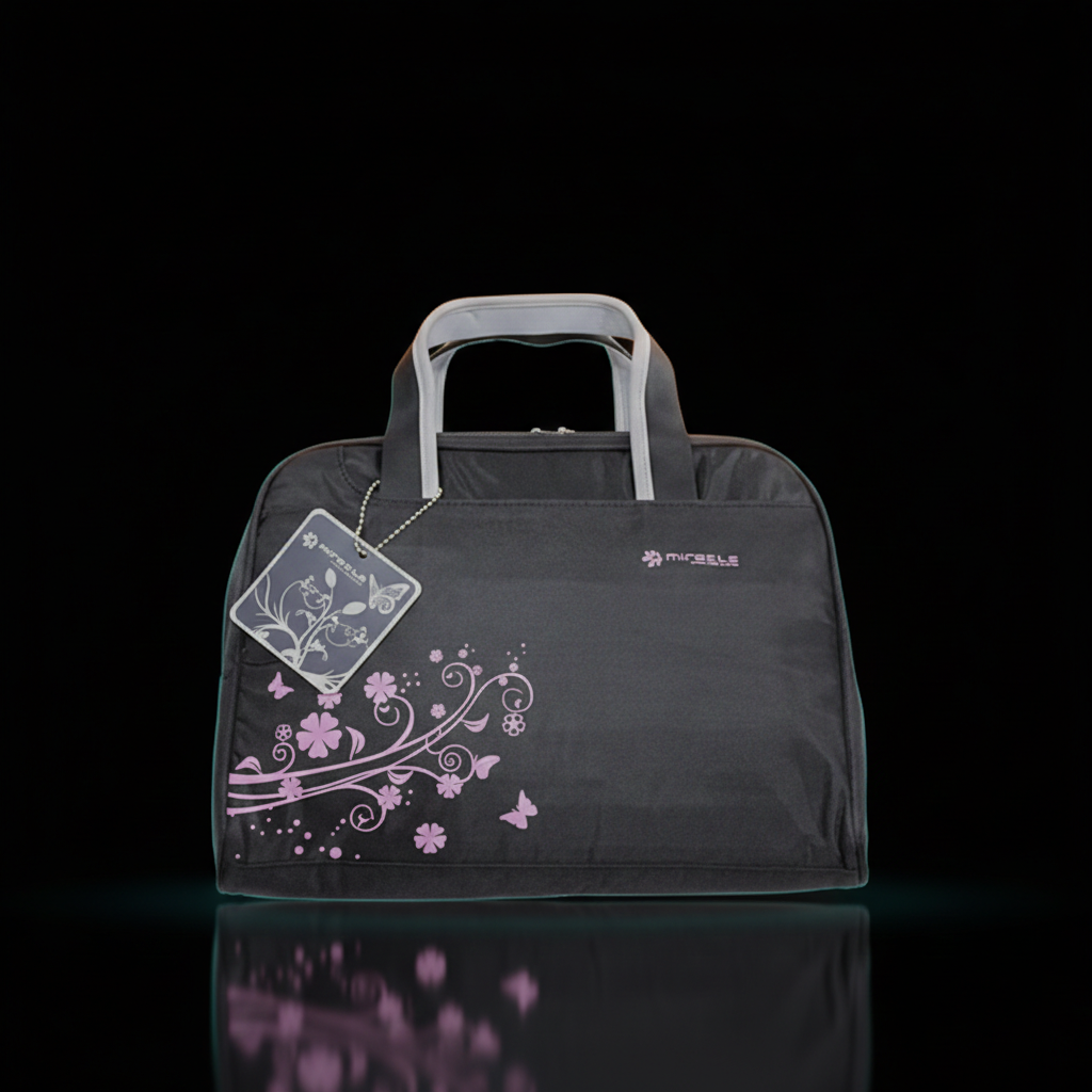 حقيبة لابتوب Miracase NS‑G078 مقاس 11 إنش – بتصميم زهور جذاب