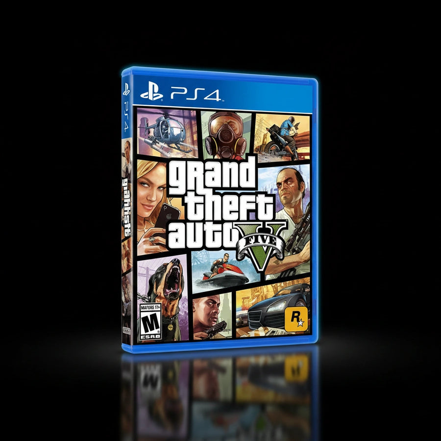 Grand Theft Auto V – PlayStation 4 Open World Action Game