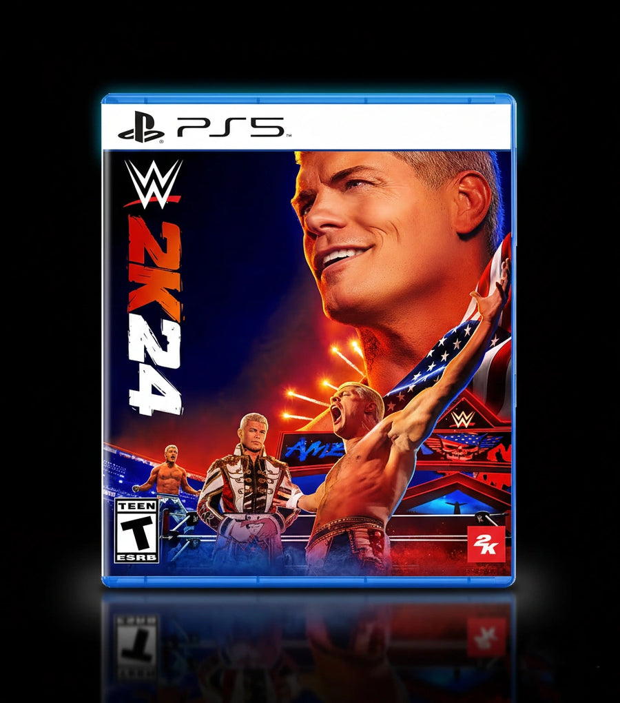 WWE 2K24 – PlayStation 5 Professional Wrestling Simulation Game