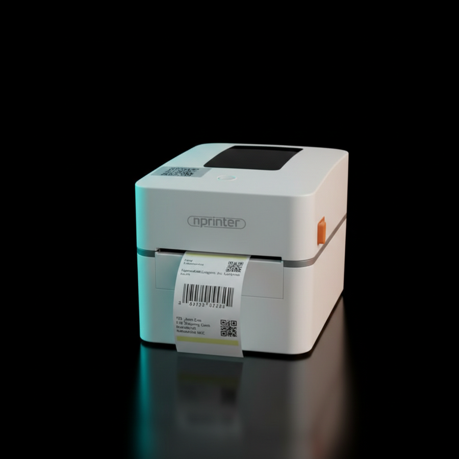 nPRT-221W Thermal Label Printer – Wireless Printing for Retail & Logistics