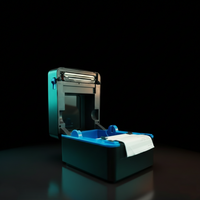 nPRT-221B 4-Inch Thermal Barcode Label Printer – USB Connection for Retail & Logistics