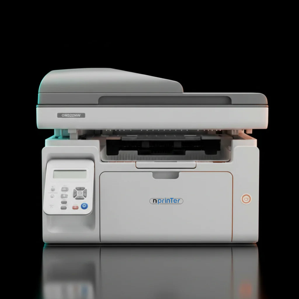 طابعة nPrinter A4 متعددة الوظائف مع ماسح ضوئي – طباعة ومسح سريع للمنزل والمكتب