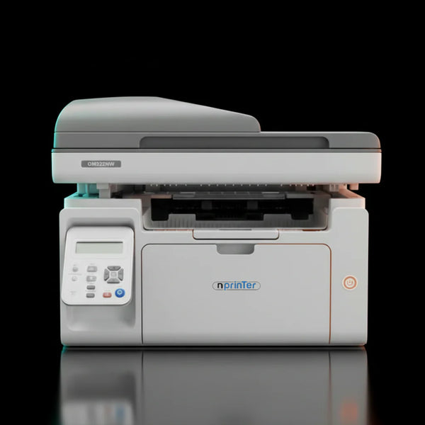 طابعة nPrinter A4 متعددة الوظائف مع ماسح ضوئي – طباعة ومسح سريع للمنزل والمكتب