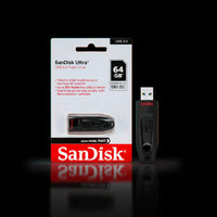 فلاش SanDisk Z48 ULTRA USB 3.0 – بسعة 32 جيجابايت / 64 جيجابايت، سرعة نقل 130MB/s