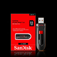 فلاش SanDisk Z600 USB 3.0 – بسعة 16 جيجابايت / 32 جيجابايت، وحدة تخزين عالية السرعة