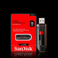 فلاش SanDisk Z600 USB 3.0 – بسعة 16 جيجابايت / 32 جيجابايت، وحدة تخزين عالية السرعة