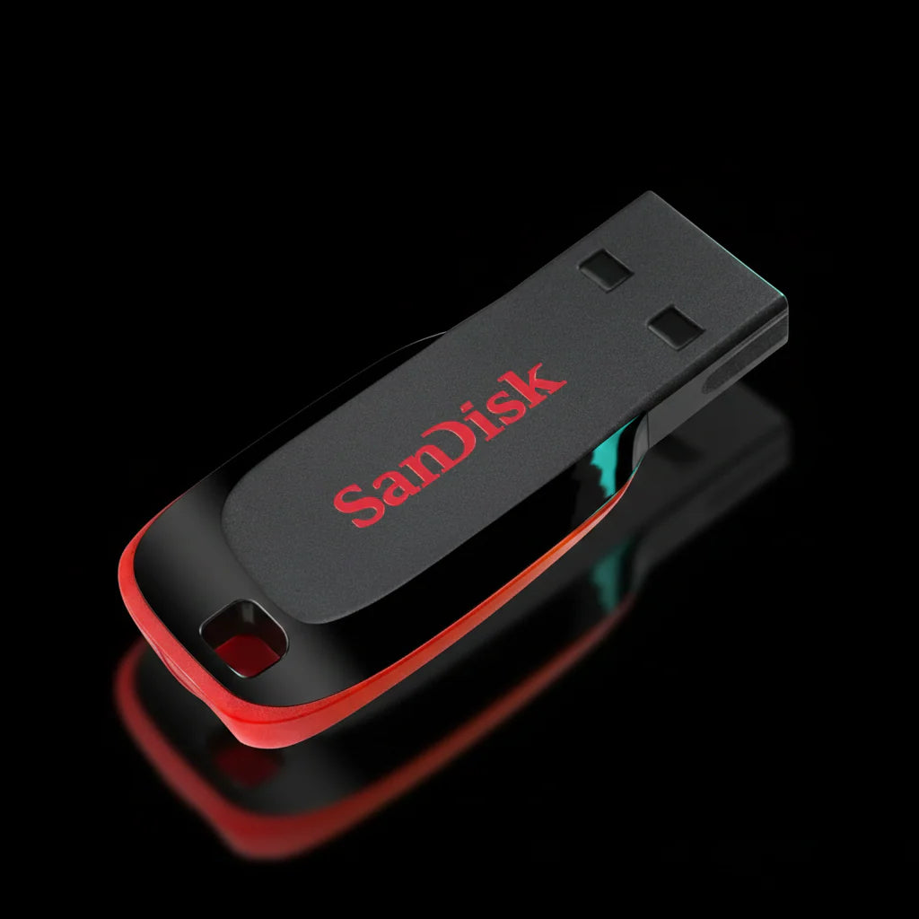 فلاش SanDisk Z50 USB 2.0 – بسعة 32 جيجابايت / 128 جيجابايت، وحدة تخزين سريعة