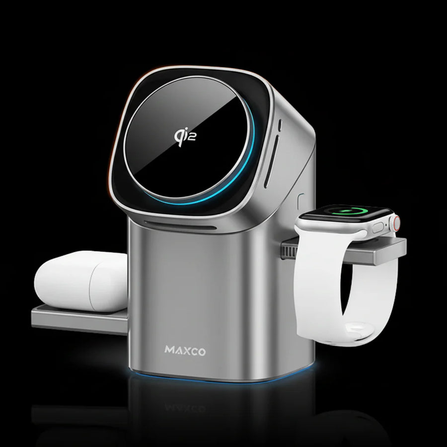 Magnetic Wireless Charger Geometry 2 – Fast Qi Charging for Smartphones