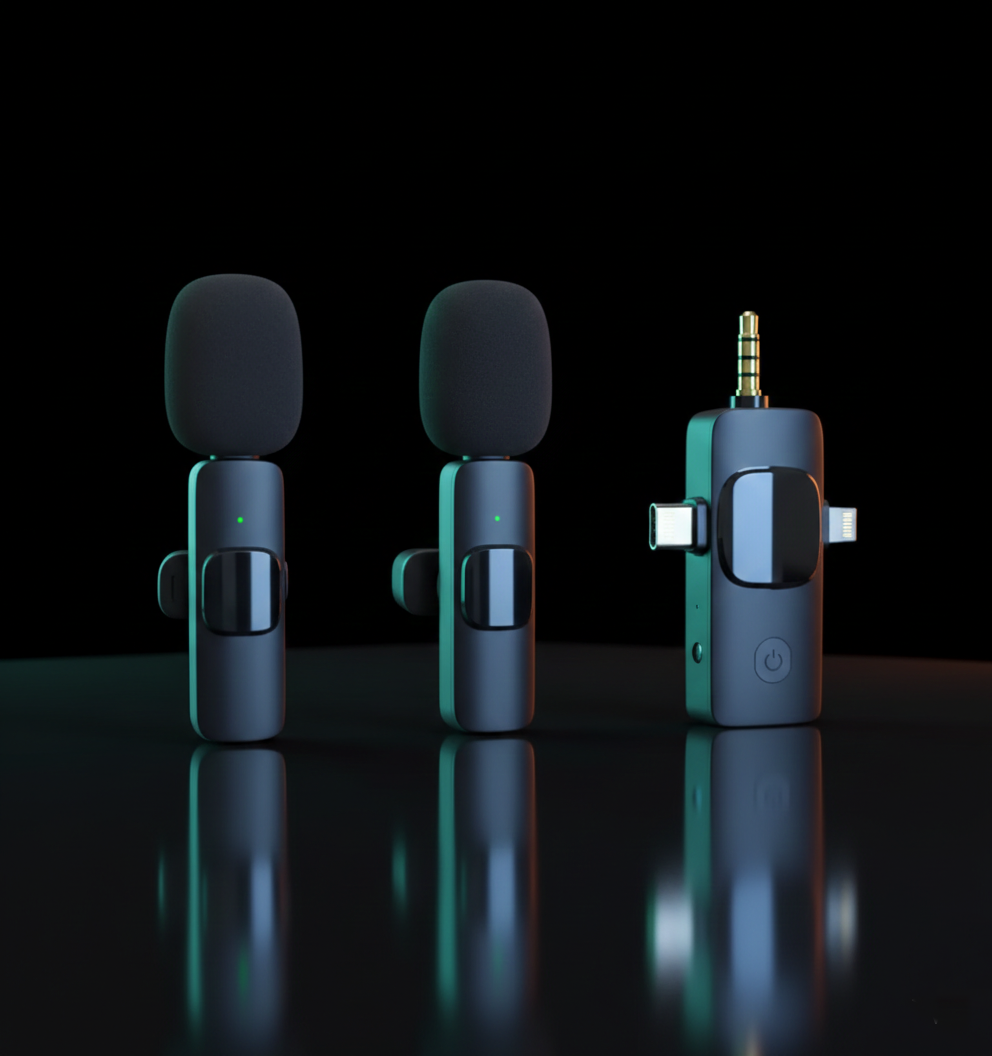 K15 Wireless Microphone – Portable UHF Microphone for Singing, Presentations & Events