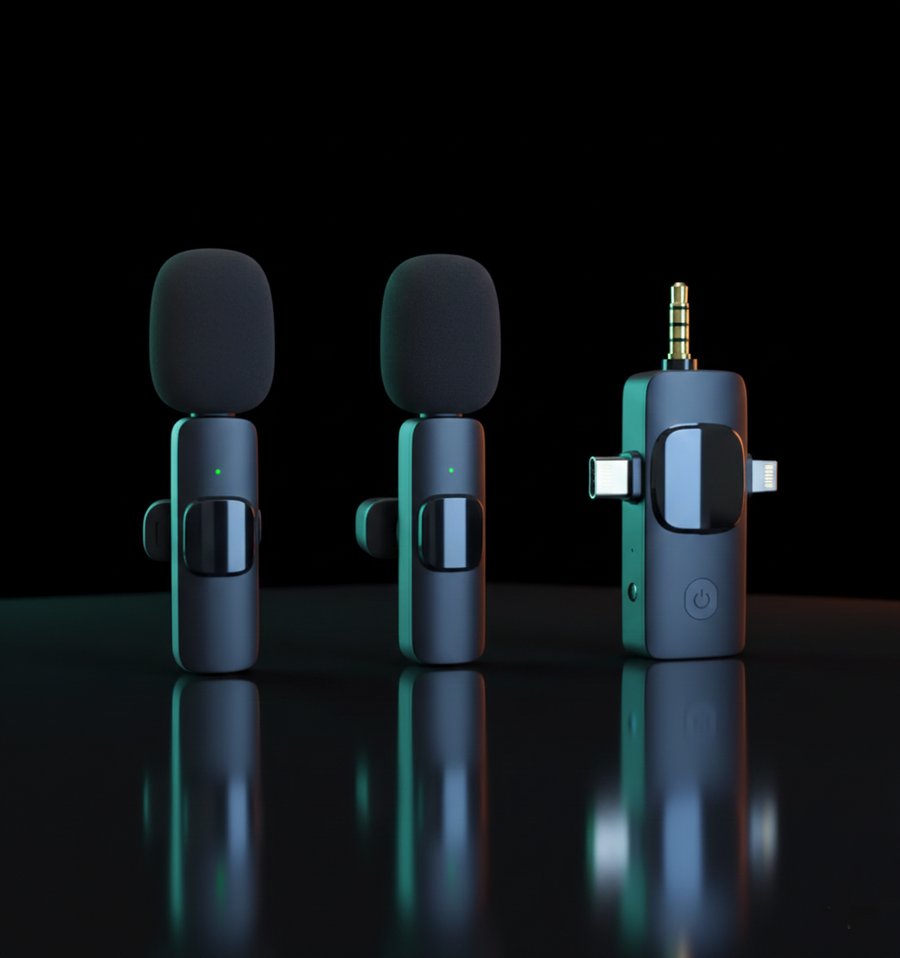 K15 Wireless Microphone – Portable UHF Microphone for Singing, Presentations & Events