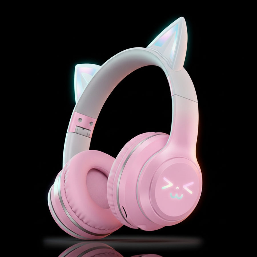 Energy EJ300 Dynamic Wireless Headset – Bluetooth Over-Ear Headphones with Mic