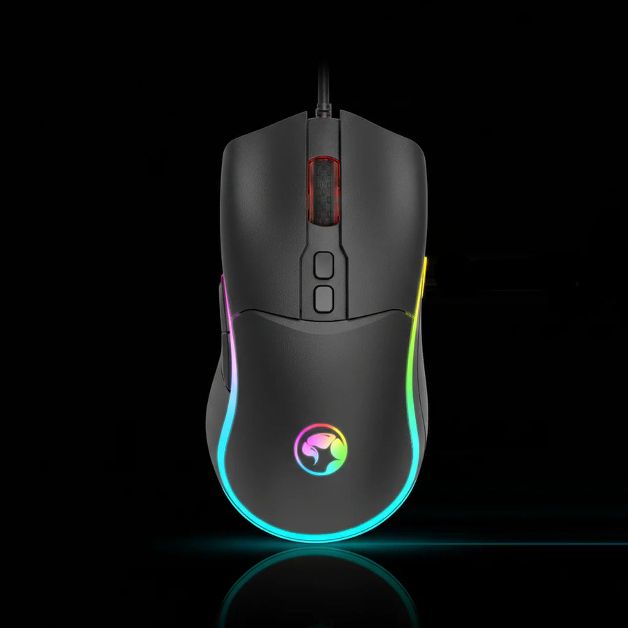 MARVO M358 TEPO 60 Wired Gaming Mouse with RGB Lighting & Adjustable DPI