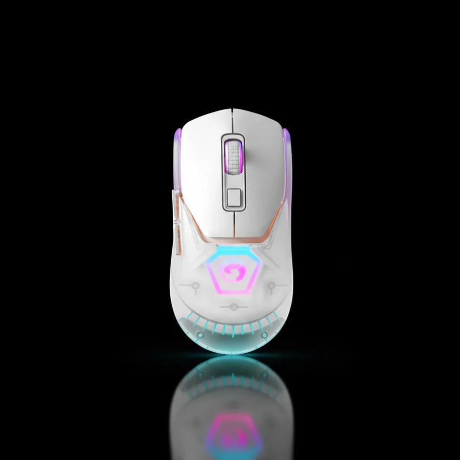 MARVO Z FIT PRO G1W Wireless Mouse – White Edition 2.4GHz with Adjustable DPI