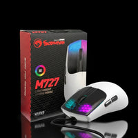 ماوس ألعاب سلكي MARVO M727 Capo 50 مع إضاءة RGB ودقة DPI قابلة للتعديل