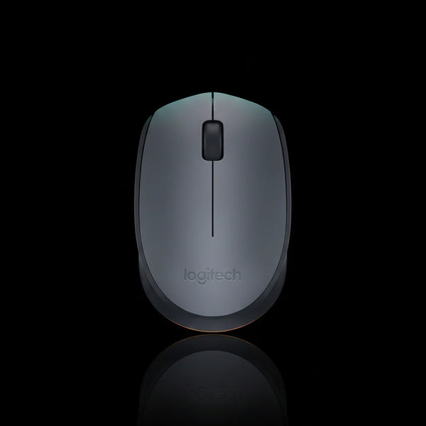 ماوس لاسلكي Logitech M170 مع مستقبل نانو 2.4 جيجاهرتز وبطارية طويلة العمر
