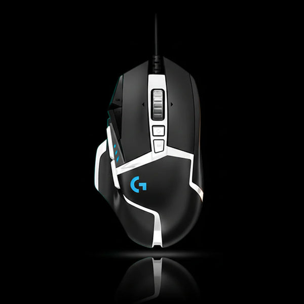 ماوس ألعاب سلكي Logitech G502 SE HERO مع مستشعر HERO 25K وأوزان قابلة للتعديل