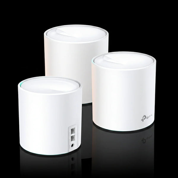 نظام شبكي TP-Link Deco X20 AX1800 Wi-Fi 6 (عبوة 3 قطع) – تغطية كاملة للمنزل ثنائي النطاق