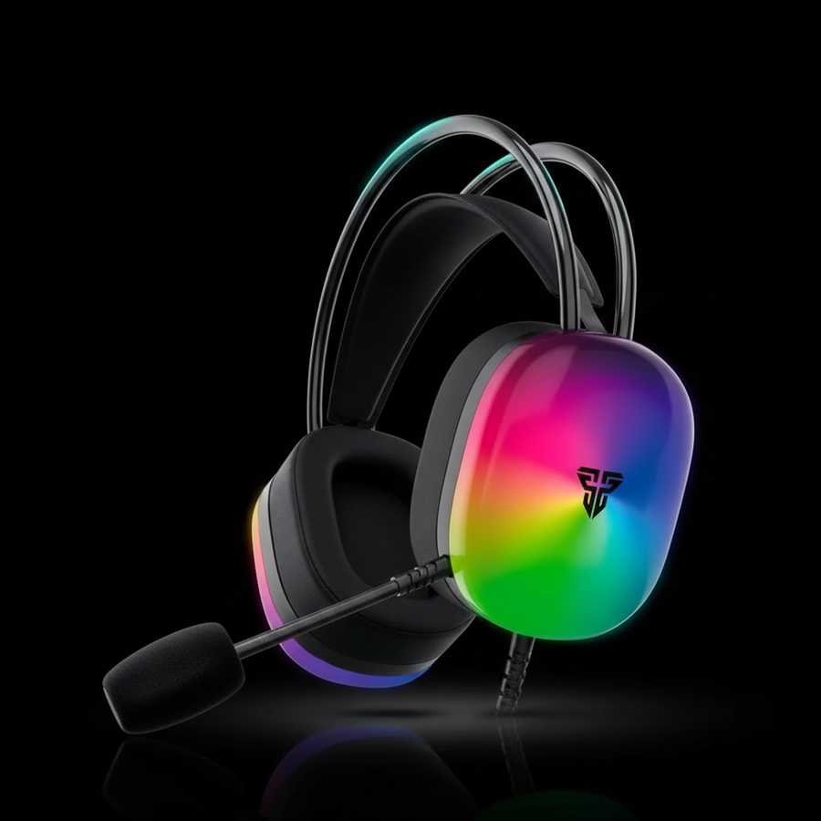 Fantech AURORA HG29 RGB Gaming Headset with Surround Sound & Noise-Cancelling Microphone