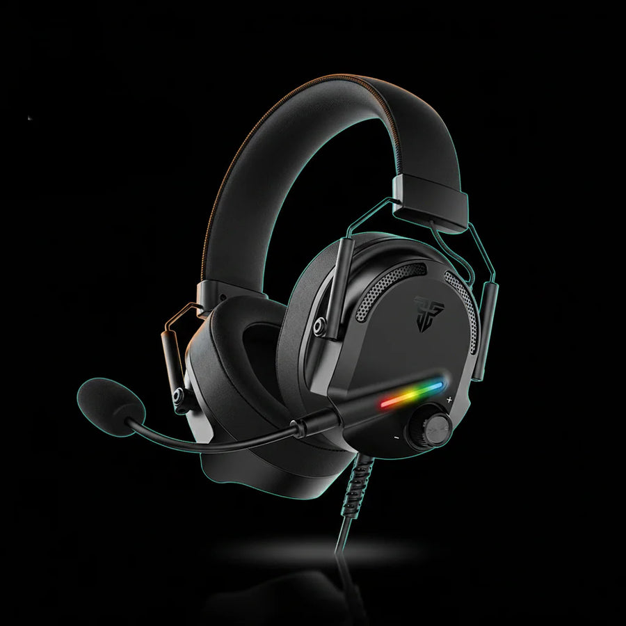 سماعة ألعاب Fantech HG26 مع إضاءة RGB وميكروفون بإلغاء الضوضاء