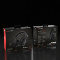 سماعة ألعاب Fantech Sonata MH90 مع إضاءة RGB وميكروفون بإلغاء الضوضاء