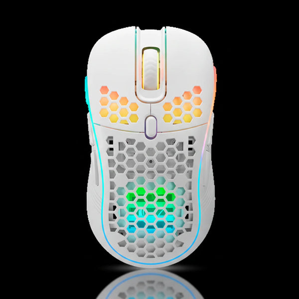 ماوس ألعاب Rampage SMX-R85 GENTLE مع إضاءة RGB وتصميم مريح