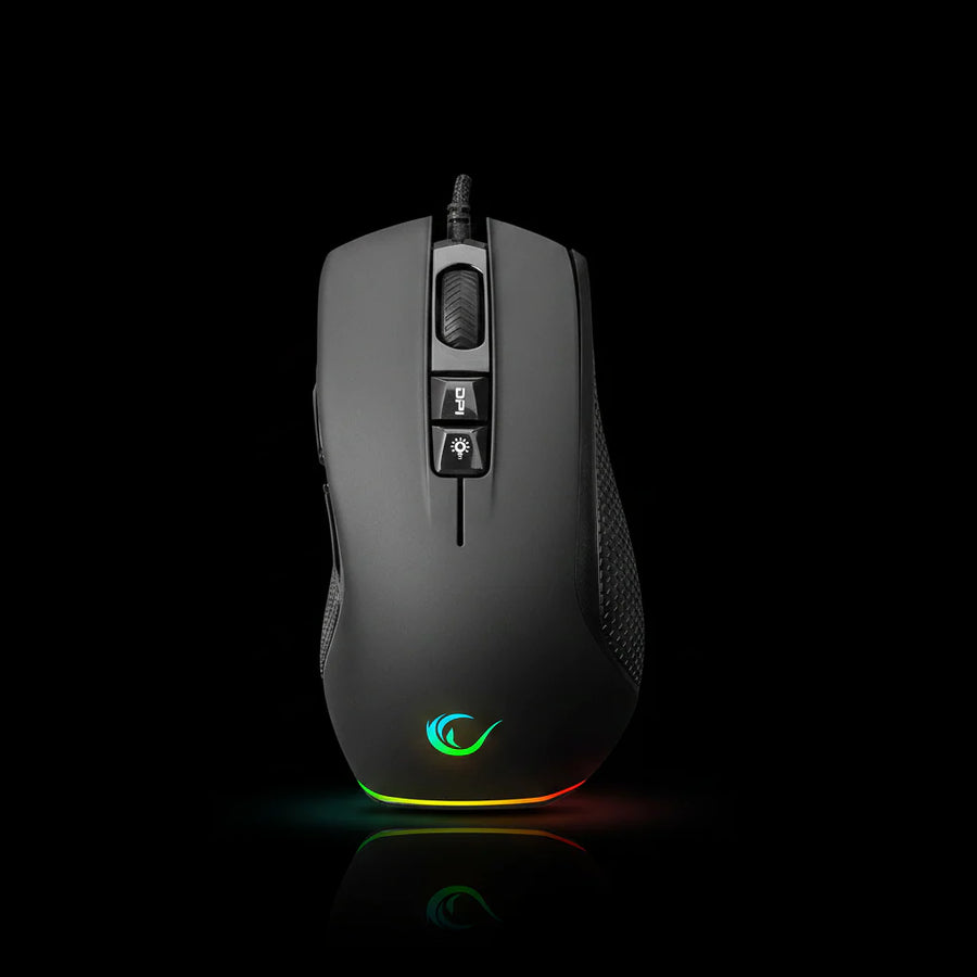 ماوس ألعاب Rampage SMX-R51 FLARE – دقة 10000 DPI مع إضاءة RGB