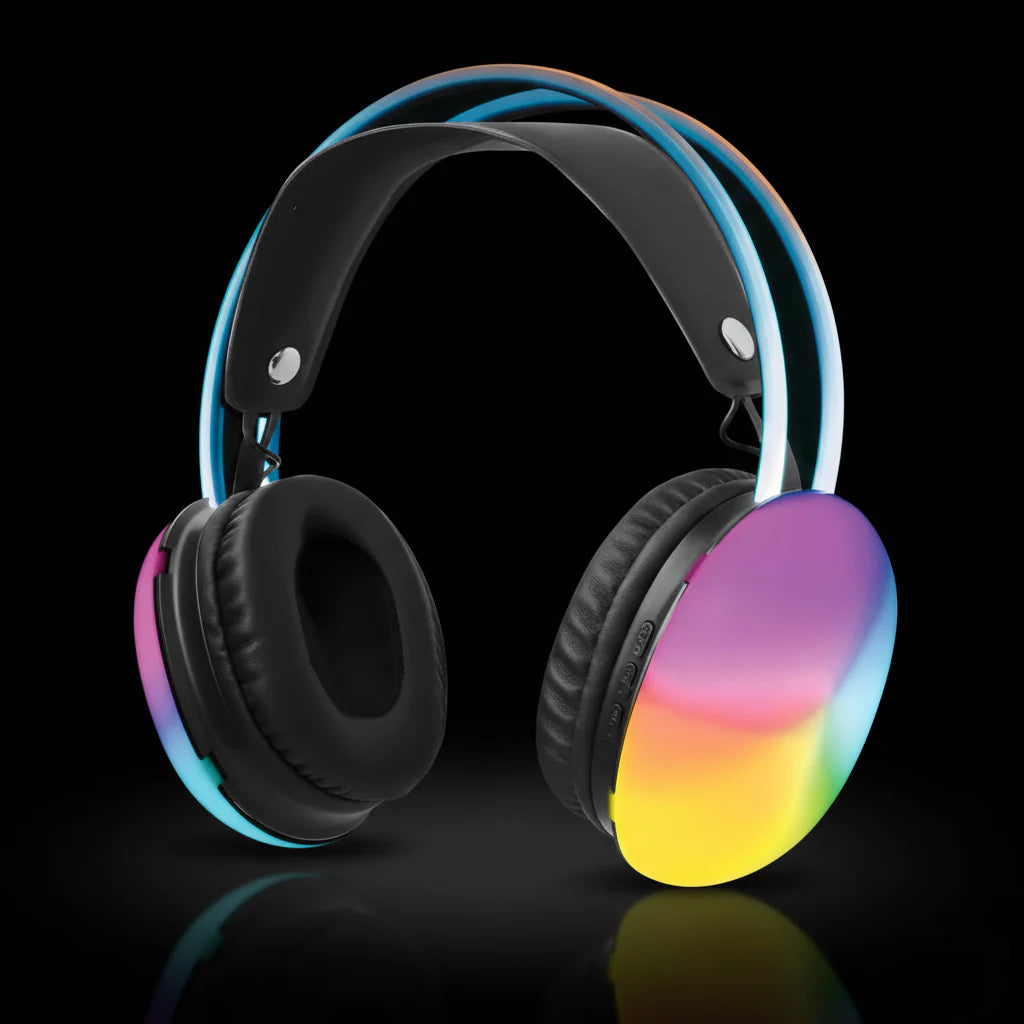 سماعات PG580 Disco Pulse مع إضاءة LED وصوت جهير عميق