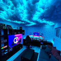 ديكور غيوم قطنية LED – لإضاءة الغرف وغرف الألعاب، إضاءة محيطية، للحوائط والتزيين